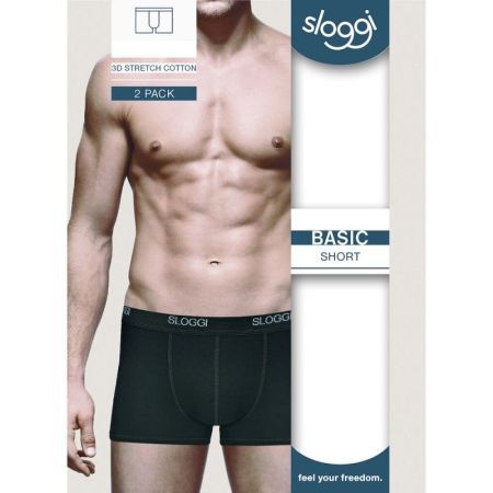BASIC SHORT 2P 0004 ZWART