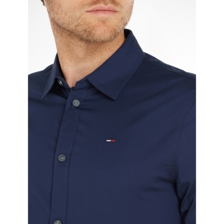 ORIGINAL STRETCH SHIRT LS 002 BLACK IRIS-