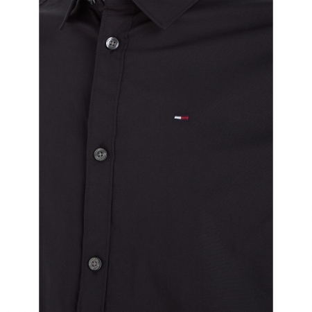 ORIGINAL STRETCH SHIRT LS 078 TOMMY BLACK