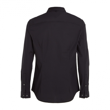 ORIGINAL STRETCH SHIRT LS 078 TOMMY BLACK