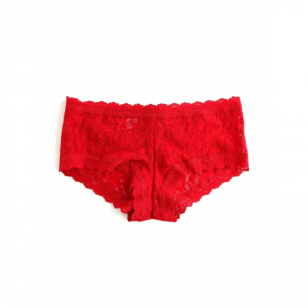 ROLLED BOY SHORT RED