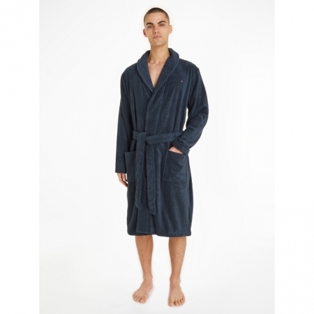 ICON BATHROBE 416 NAVY BLAZER
