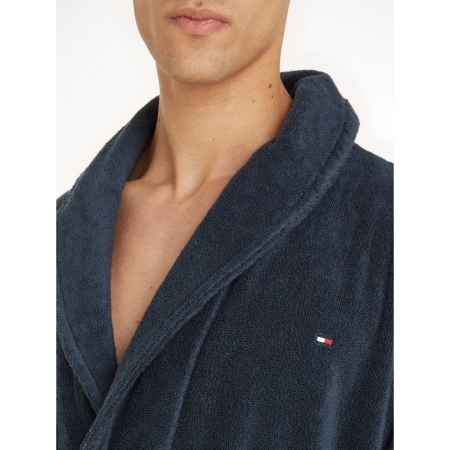 ICON BATHROBE 416 NAVY BLAZER