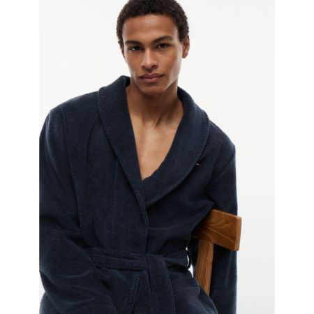 ICON BATHROBE 416 NAVY BLAZER