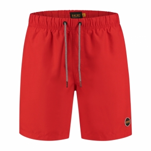 SOLID MIKE SWIM SHORTS 320 SUNSET RED