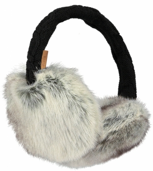 FUR EARMUFFS 009 HEATHER BRO