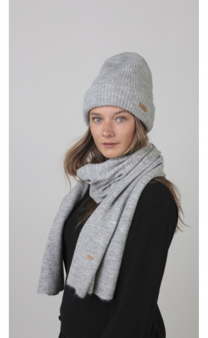 WITZIA SCARF 002 HEATHER GRE