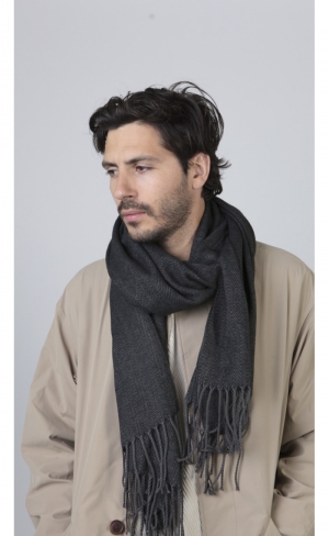 SOHO SCARF 01 BLACK