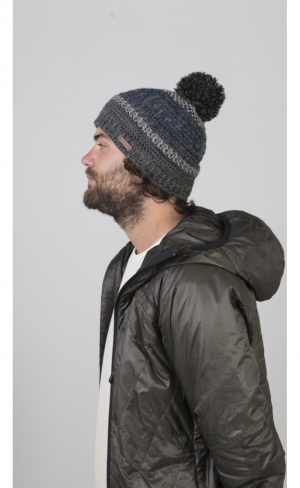 JONATHON BEANIE 019 DARK HEATHE