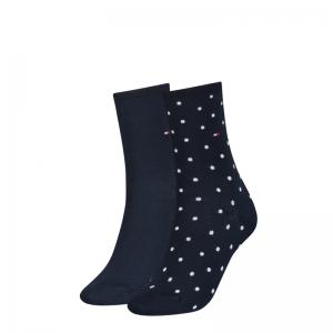SOCK DOT 001 black