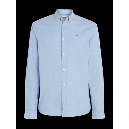 SLIM STRETCH OXFORD SHIRT C4E PERFUME BLU