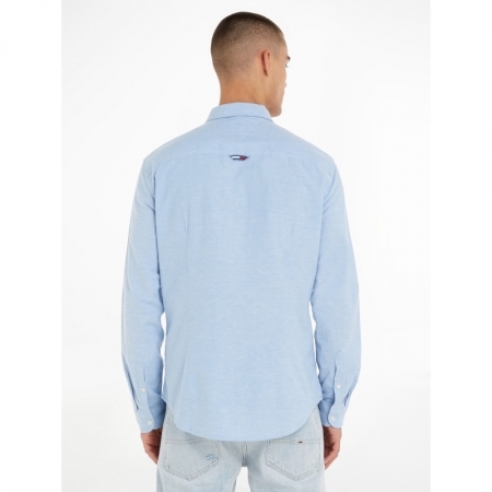 SLIM STRETCH OXFORD SHIRT C4E PERFUME BLU