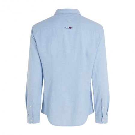 SLIM STRETCH OXFORD SHIRT C4E PERFUME BLU