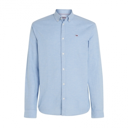 SLIM STRETCH OXFORD SHIRT C4E PERFUME BLU