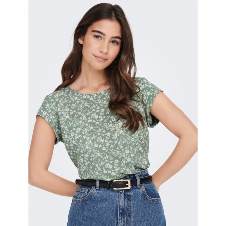 ONLVIC SS AOP TOP NOOS WVN 271516142 Lily