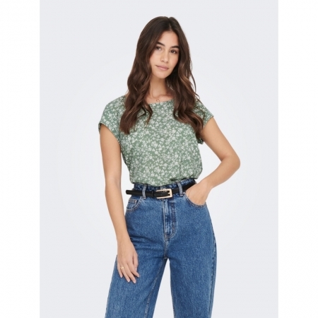 ONLVIC SS AOP TOP NOOS WVN 271516142 Lily