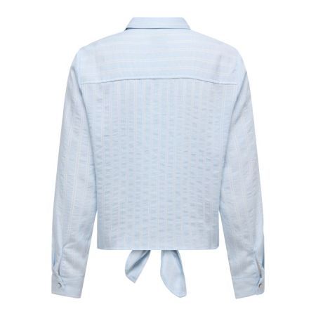 ONLLECEY LS STRIPE KNOT DNM SH 201710009 Cerul