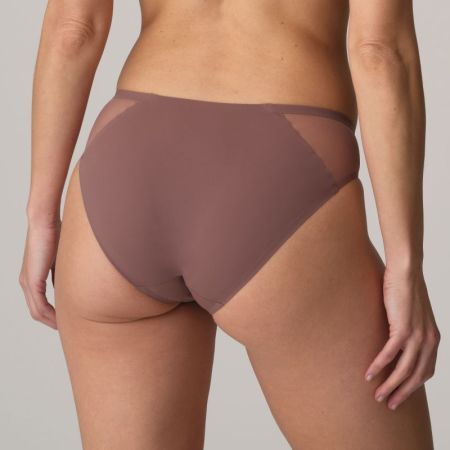 LOUIE SAT satin taupe