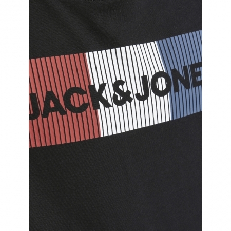 JJECORP LOGO TEE SS CREW NECK Black Play