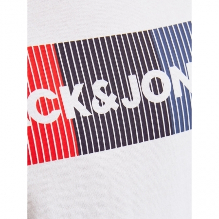 JJECORP LOGO TEE SS CREW NECK White Play