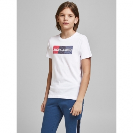 JJECORP LOGO TEE SS CREW NECK White Play