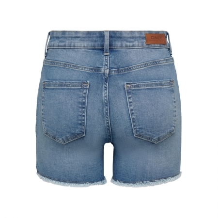 ONLBLUSH  LIFE MID SK RAW SHOR 177934 Light Bl