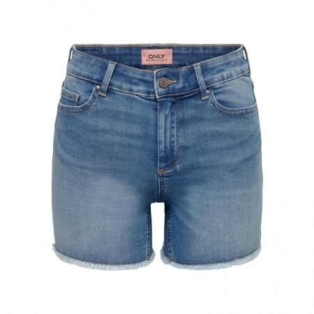 ONLBLUSH  LIFE MID SK RAW SHOR 177934 Light Bl