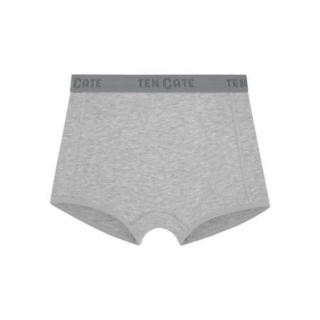 COTTON STRETCH GIRLS SHORTS 2P 955 Light Grey