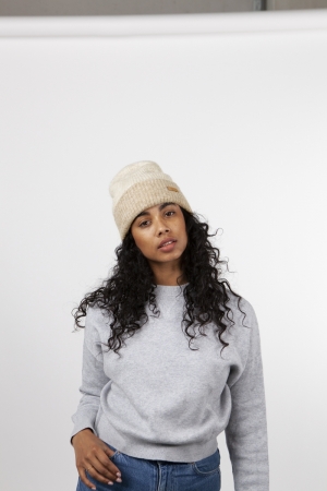 ARLENAS BEANIE 10 cream
