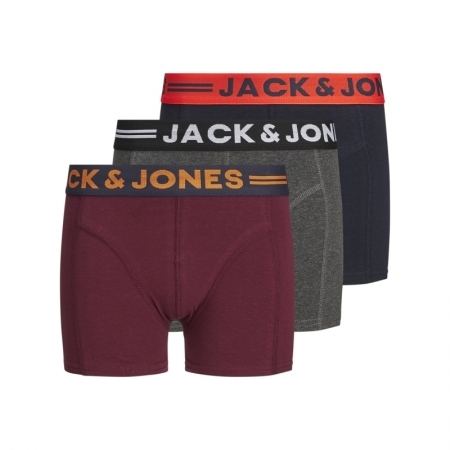 JACLICHFIELD TRUNKS 3 PACK NOO 179084001 Dark