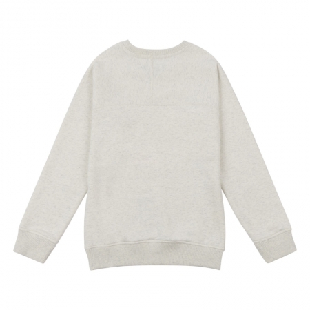 SLEEVE PANEL BB CREW NECK SWEA 539 LIGHT GREY