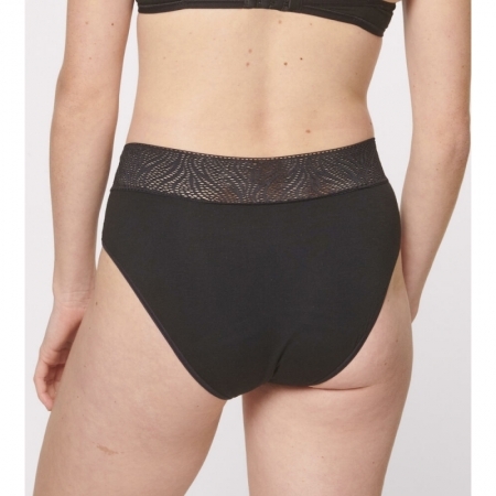 PERIOD PANTS HIPSTER MEDIUM 0004 BLACK