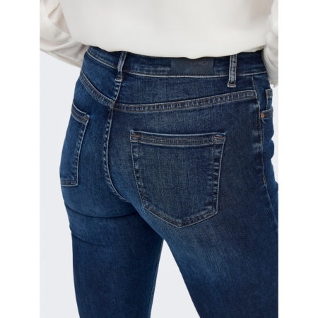 ONLBLUSH MID FLARED DNM TAI021 177938 Dark Blu