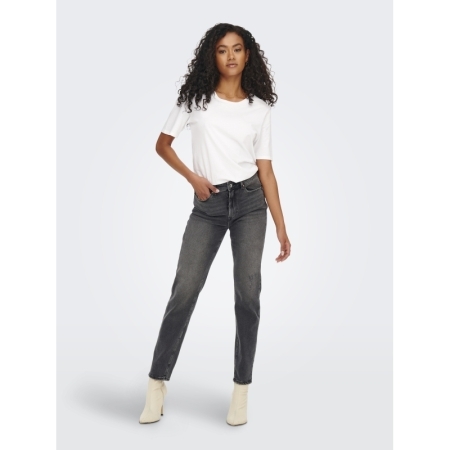 ONLEMILY STRETCH HW ST ANK CRO 179679 Dark Gre