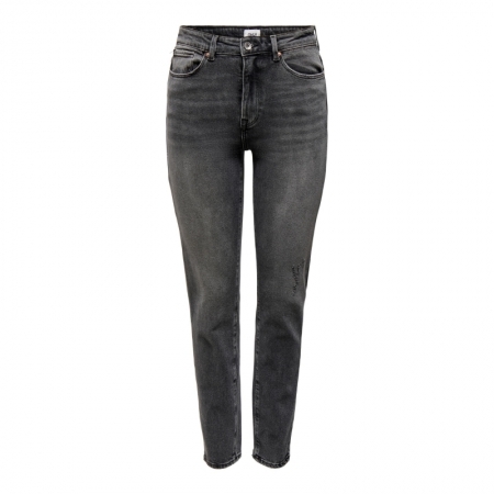 ONLEMILY STRETCH HW ST ANK CRO 179679 Dark Gre