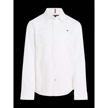 SOLID STRETCH POPLI YBR White