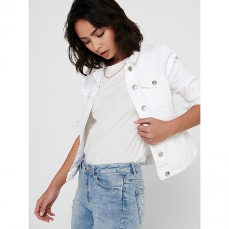 ONLTIA DNM JACKET COL PIM NOOS 177991 White