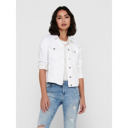 ONLTIA DNM JACKET COL PIM NOOS 177991 White