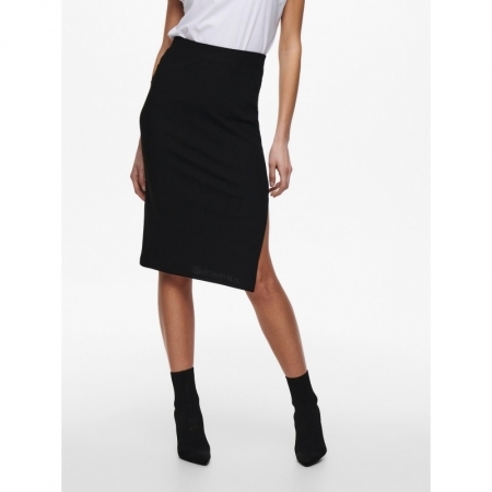 ONLEMMA SLIT SKIRT JRS NOOS 177911 Black