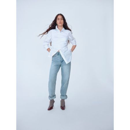 VIKELLY JAF HW STRAIGHT JEANS- 177856001 Light