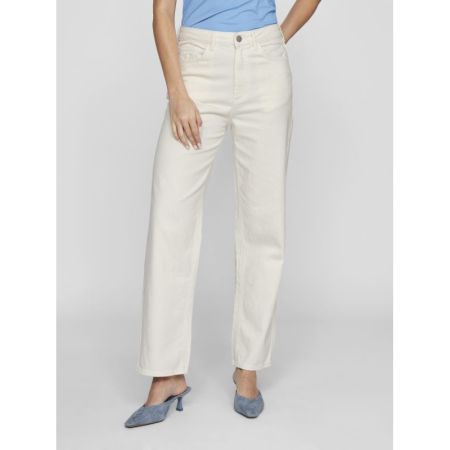 VIKELLY JAF HW STRAIGHT JEANS- 209451 Cloud Da