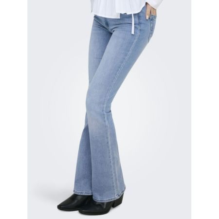 ONLBLUSH MID FLARED DNM TAI467 177934 Light Bl
