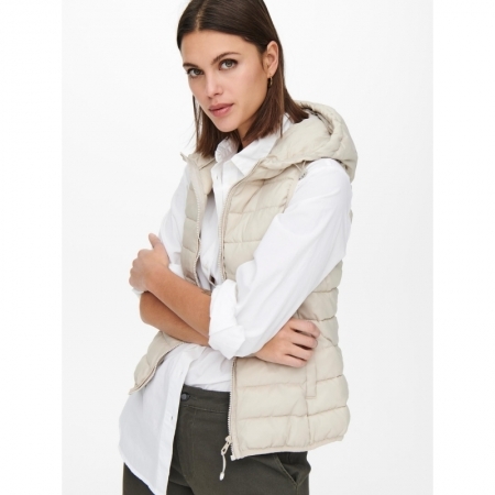 ONLNEWTAHOE HOOD WAISTCOAT OTW 189959 Pumice S
