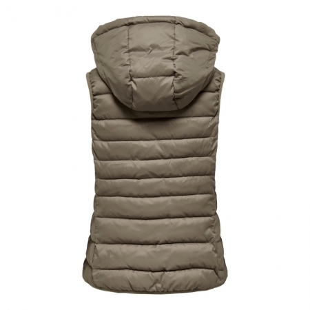 ONLNEWTAHOE HOOD WAISTCOAT OTW 239935 Walnut