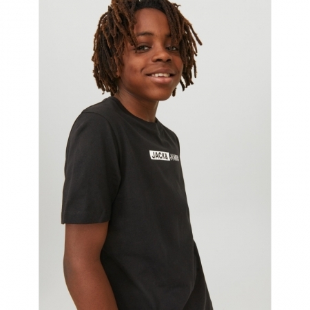 JJNEO TEE SS CREW NECK JNR 178012001 Black