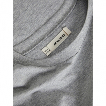 JACAARON SS TEE JNR 179085 Light Gr