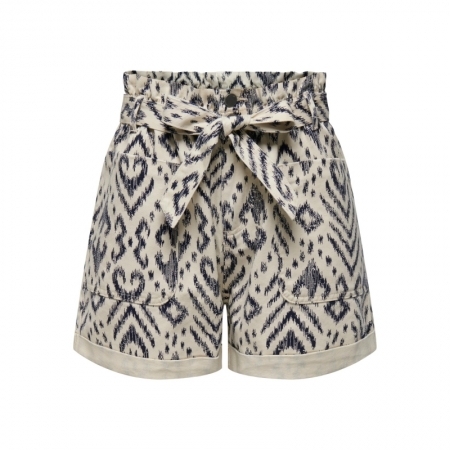 JDYMADDIE PAPERBAG SHORTS WVN 196843001 Sands