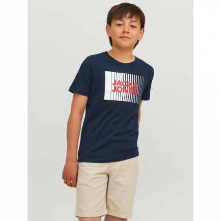 JJECORP LOGO TEE PLAY SS O-NEC 175876 Navy Bla