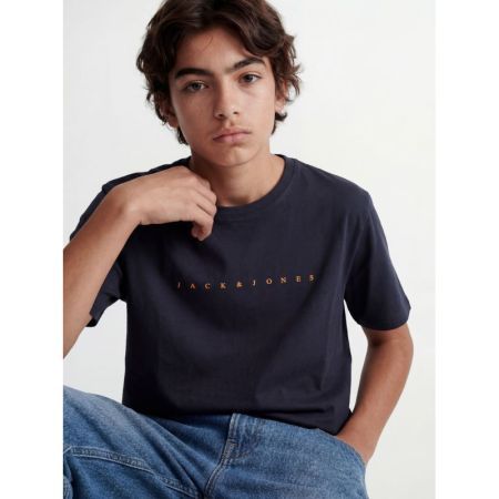 JJESTAR JJ TEE SS NOOS JNR Dark navy