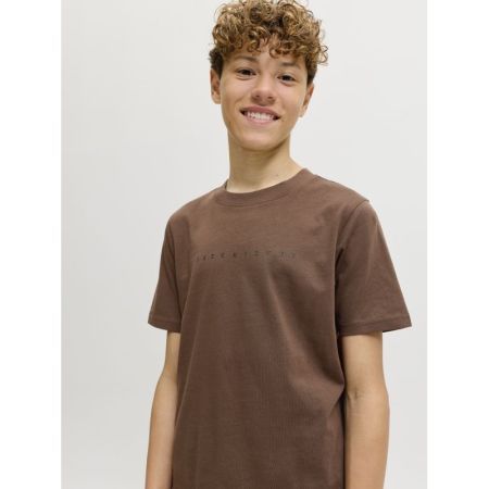 JJESTAR JJ TEE SS NOOS JNR 307144 Cocoa